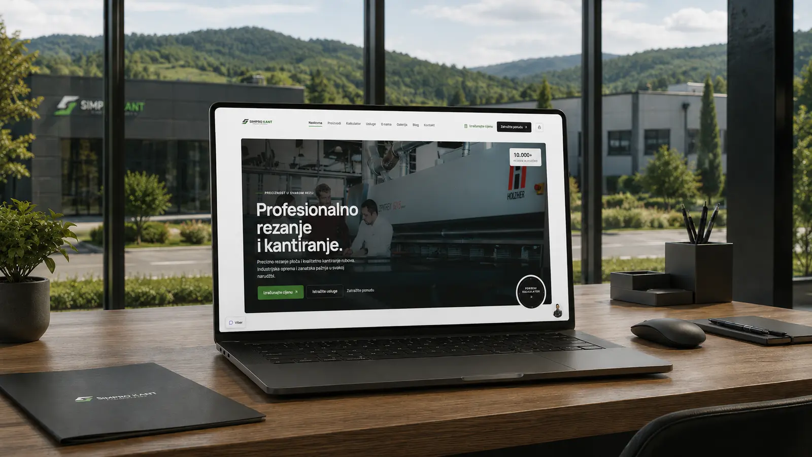 Simpro-Kant — Web stranica